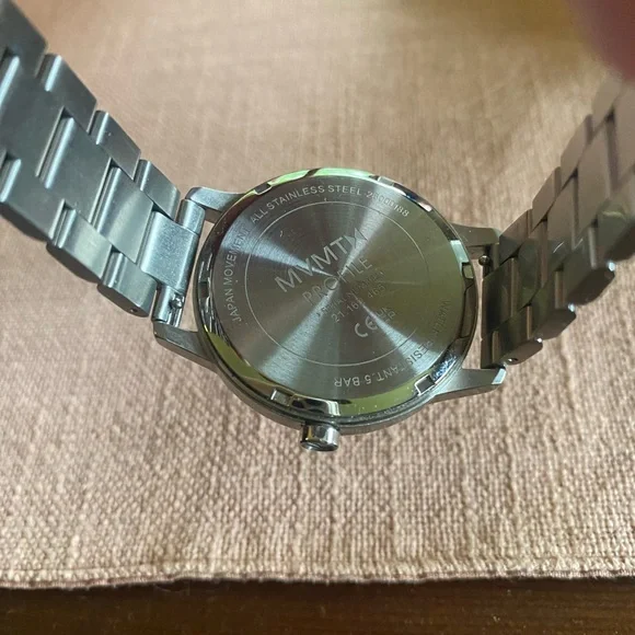 MVMT Silver and Green Modern Watch - Picture 6 of 6